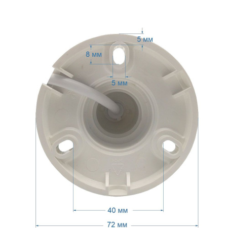 Видеокамера ST-S2501 POE, БЕЛАЯ (2,8мм)